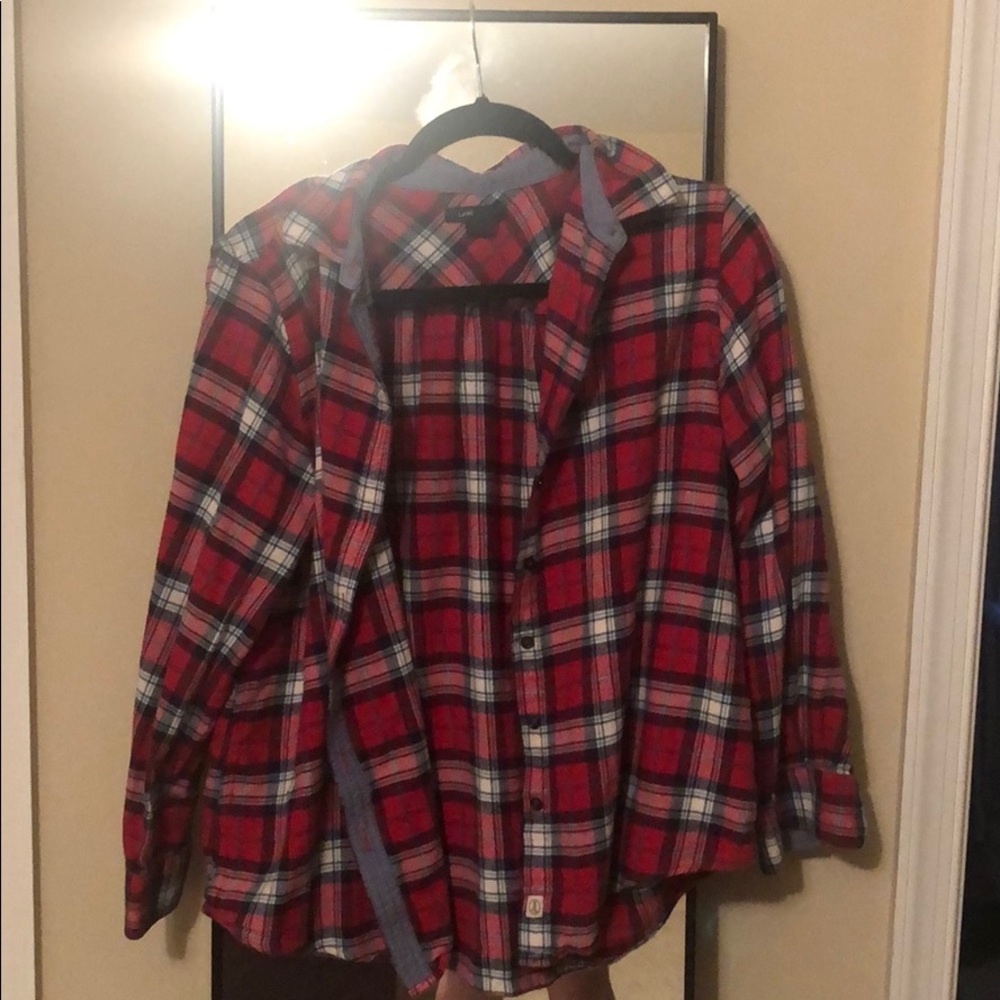 Lands end flannel Large